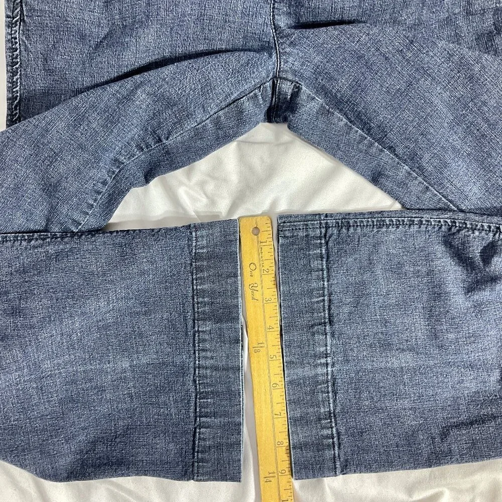 Coldwater Creek Size 6 Trouser Style Denim Jeans Womens